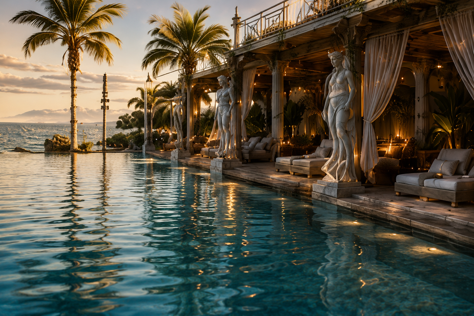 Cabanas & Pools